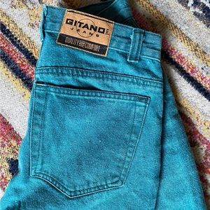 Vintage Gitano Colored Denim Shorts